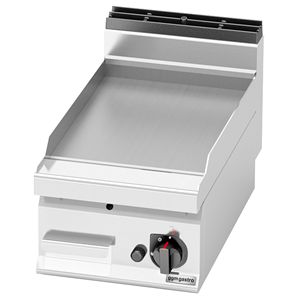 Plancha de Gas Comercial - 6.9kW - Placa Lisa - Área de cocción: 395x500mm - Product Image 4