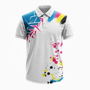 Maillot de cricket personnalisé avec nom et numéro, uniforme d'équipe unisexe, séchage rapide, 100 % polyester, imprimé par décharge, maillot de test - Product Image 2
