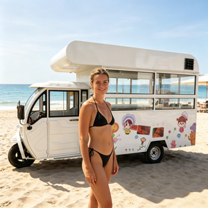 Camion de restauration mobile personnalisable avec équipement commercial pour la <span class=keywords><strong>vente</strong></span> de kebab et de fritures - Product Image 1