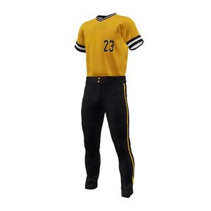 Uniformes de béisbol unisex ligeros y transpirables de secado rápido, ropa de entrenamiento para Club Escolar, pantalones de Jersey para hombres y mujeres - Product Image 4