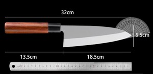 Vente en gros personnalisé haute qualité OEM ODM Service professionnel Damas couteaux de chef de cuisine japonais couteaux à trancher - Product Image 5