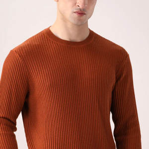 Saison d'hiver et d'automne Polyester Material Made Men Sweater Regular Length Sleeve Men Sweaters - Product Image 3