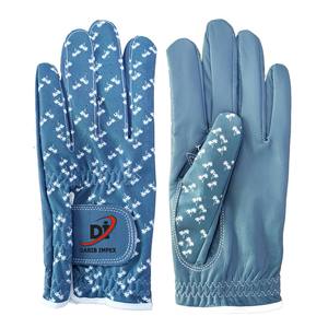 ถุงมือกอล์ฟกีฬานิ้วทนทานระบายอากาศวัสดุ PU ป้องกันรังสียูวีสำหรับอากาศร้อนเปียกสำหรับขี่จักรยานและยิม - Product Image 2