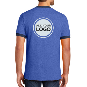 เสื้อยืดคอกลมแขนสั้น Ringer unisex, เสื้อยืดผสม Tri-Blend Ringer Next Level unisex Ringer - Product Image 2