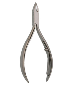 Professional Stainless Steel Cuticle Nipper Flat Blade Sharp Tip <b>Nail</b> <b>Tool</b> for Adults Finger Use Simple Style - Product Image 1