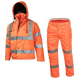 Vente chaude, uniforme de travail en coton respirant à haute visibilité unisexe, vêtements de travail personnalisés, fourniture d'usine, ensemble d'uniformes pour les travailleurs - Product Image 1