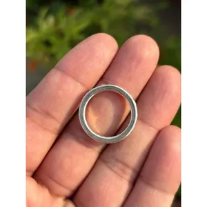925 Silver Eternity Band <b>Ring</b> with <b>Moonstone</b> for Wedding Occasions - Product Image 5