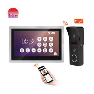 <span class=keywords><strong>Videoportero</strong></span> Inteligente para el Hogar con Pantalla Táctil de 10 Pulgadas, ABS, 1080P HD, Resistente al Agua, con IP, SIP y <span class=keywords><strong>WiFi</strong></span> - Product Image 1