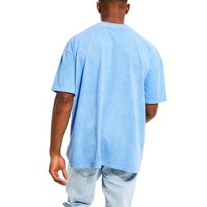 Summer Season Printed Men's Oversize T-Shirts Customized Design with Plain Style 100% Cotton Breathable OEM Serviced 2026 - Product Image 4