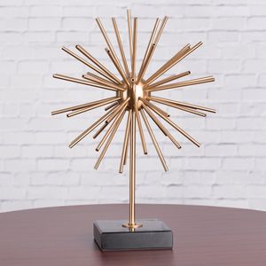 Handmade Modern Eco-Friendly Lightweight Metal Flower Tabletop Decor for Home Hotel & Office Use Tabletop Decor Show Piece - Product Image 2