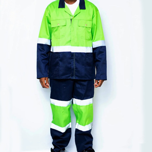 Vente en gros d'uniformes de travail d'usine personnalisés en coton avec poches à réflecteur vêtements de costume d'atelier du Pakistan - Product Image 5