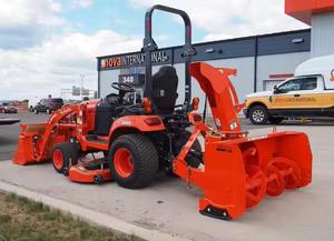Ready for Export Compact Tractor With Loader and Backhoe Mini Tractor Kubota BX2350 With Quick Attach Loader & Pin on Bucket - Product Image 3