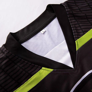 Maillot de hockey sur glace personnalisé pour hommes, sublimation, design pour jeunes, logo, maillots de hockey, vêtements, 100% polyester, uniforme de hockey sur glace - Product Image 3