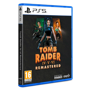 Tarjetas Coleccionables del Videojuego Tomb Raider IV V VI Remastered para PlayStation 5, PEGI 16+, Modelo SWP51249 - Product Image 2