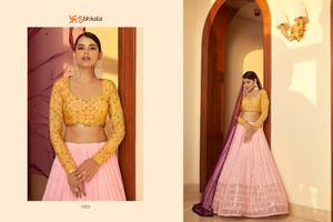 Estilo de Bollywood mujeres Lehnga Choli hilo y papel espejo trabajo Lehenga Choli para desgaste de la boda en precio al por mayor - Product Image 6