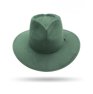 Sombrero Vaquero de Ala Ancha con Diseño de Corazón en Gamuza, Hecho a Mano, para Uso Casual al Aire Libre, Unisex, para las Cuatro Estaciones, con Cintas de Poliéster - Product Image 6