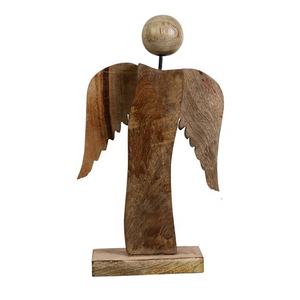 นางฟ้าไม้คริสต์มาสทำจากโลหะทนทานสินค้าตกแต่งคริสต์มาสดีไซน์ล่าสุด - Product Image 2