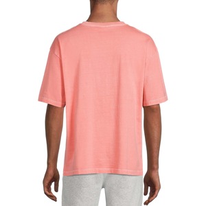 Camisetas de manga corta sueltas y transpirables vintage, camiseta de talla grande con cuello redondo y degradado ligero para hombre - Product Image 2