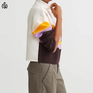 Pulls en tricot pour femmes, fabrication sur mesure en gros, mode, derniers modèles de pulls pour femmes, pull en tricot - Product Image 3