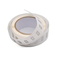 Étiquette électronique RFID longue portée en métal flexible, étanche, en PET, pour autocollant personnalisé, caméra, équipement informatique, suivi des actifs