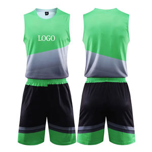 Ensembles de maillots de basket-ball professionnels personnalisés pour hommes Chemises respirantes à séchage rapide Uniformes de retour professionnels - Product Image 5