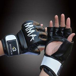 Guantes de cuero de microfibra para entrenamiento, guantes duraderos de boxeo, Mma, suministro de China - Product Image 4