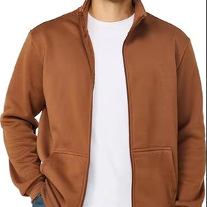 Veste en polaire pour homme de qualité supérieure, décontractée, zippée, légère, sweat-shirt athlétique, pull d'extérieur avec poches - Product Image 2