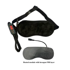 Masque oculaire chauffant électrique OEM pour soulagement par compresse chaude - Product Image 3