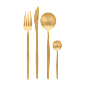 Hot Selling Stainless Steel Metal <b>Gold</b> Color Luxury Hotel Wedding <b>Cutlery</b> Low Prices Flatware <b>Cutlery</b> <b>Set</b> - Product Image 2