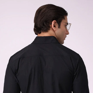 Camisas de vestir de algodón 100% para hombre a precio de fábrica, franela abotonada bordada, informal, de manga larga, de talla grande, transpirable, de punto, otoño - Product Image 6