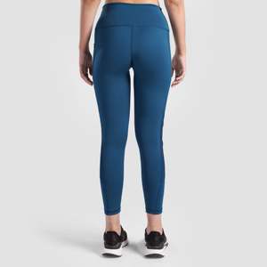 Leggings en tricot ajustés Hyper Track turquoise - Product Image 2