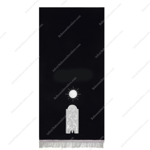 Funda para Pedestal de Caballería Masónica Bordada a Mano con Tres Hilos de Oro, Conjunto Premium BAHOO EMBROIDERS - Product Image 4