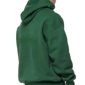 Sudadera con Capucha Básica de Invierno, Personalizada, Extra Grande, Lisa, Transpirable, de Mezcla de Poliéster/Algodón Grueso, Teñida Lisa - Product Image 6