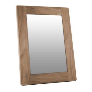 Miroirs NATURELS Décoration intérieure Cadre de miroir en bois moderne de luxe Forme personnalisée avec couleur naturelle marron pour salle de bain - Product Image 1