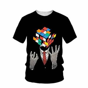 Streetwear T Shirt pour Femmes Hommes Sérigraphie 100 Polyester Sublimation T Shirt - Product Image 2