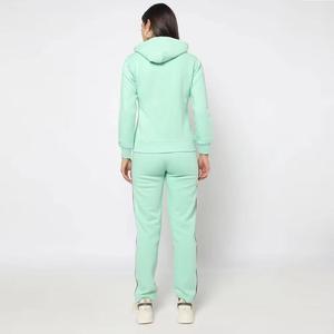 Chándal deportivo de alta calidad al por mayor para mujer, chándal de manga larga hecho en algodón para mujer - Product Image 2