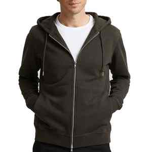 Chaqueta Deportiva de Invierno para Hombre al por Mayor, con Capucha, Cremallera, Cortavientos, Bordada, Informal - Product Image 3