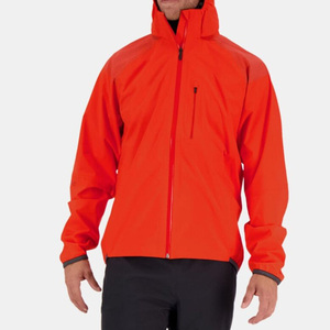 Elegante chaqueta cortavientos con capucha para hombre con cuello levantado, chaqueta especial de invierno con cremallera clásica con logotipo personalizado - Product Image 1