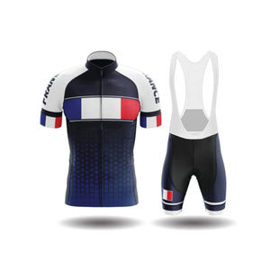 Maillot de cyclisme classique personnalisé ensemble de cuissard à bretelles pour hommes meilleur uniforme de vélo décontracté pour l'automne nouveau vélo d'été respirant - Product Image 4