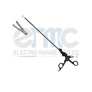 Pince complète laparoscopique monopolaire de meilleure qualité 6 embouts différents pince à saisir la main avec des dents - Product Image 4
