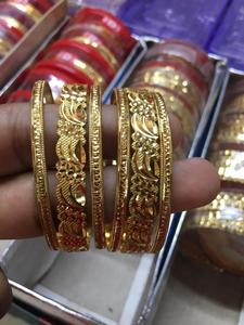 Micro-bracelets d'oreilles 2 pièces en plaqué or de style européen et africain, chaînes faites à la main pour une fête régulière pour les femmes - Product Image 5