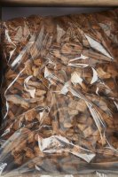 100% sacs de croustilles organiques en vrac de noix de coco (balle) utilisés comme literie pour les amphibiens qui donnent la priorité au bien-être