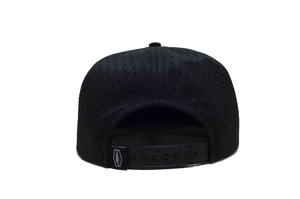 Bordado personalizado 7 paneles corte láser Snapback gorras rendimiento gorra de béisbol Gorras diseño personalizado plano Bill - Product Image 2