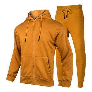 Survêtements en coton pour hommes avec logo personnalisé fabriqué en usine survêtements Streetwear respirants avec option de taille supérieure pour l'hiver - Product Image 6