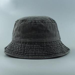2025 diseño personalizado de algodón liso lavado con ácido sombreros de cubo para hombres y mujeres personalizado barato moda sombrero de cubo en blanco - Product Image 3