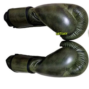 Gants de boxe en cuir PU pour hommes et femmes, vente en gros OEM, pour entraînement, sparring, kickboxing, équipement de gym - Product Image 6
