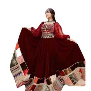 Superbe qualité Banjara Tribal Ethnique Vintage, Afghan/Pakistan Kuchi Party Robe traditionnelle Kochi Robe en gros par AM IMPEX - Product Image 1