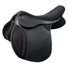 Juego de sillín de carreras de cuero de imitación de alta calidad para carreras de caballos en inglés Premium para montar a caballo sillín de salto en inglés - Product Image 4