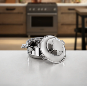 Boîte de riz chapati en argent marmite professionnelle en acier inoxydable garde les aliments au chaud et frais casseroles ustensiles de cuisine restaurant de cuisine à domicile - Product Image 2