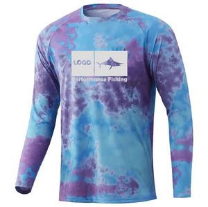 High Quality Quick Drying UV Moisture Wicking Long Sleeved Sun <b>Shirt</b> Performance Fishing <b>Shirts</b> - Product Image 1